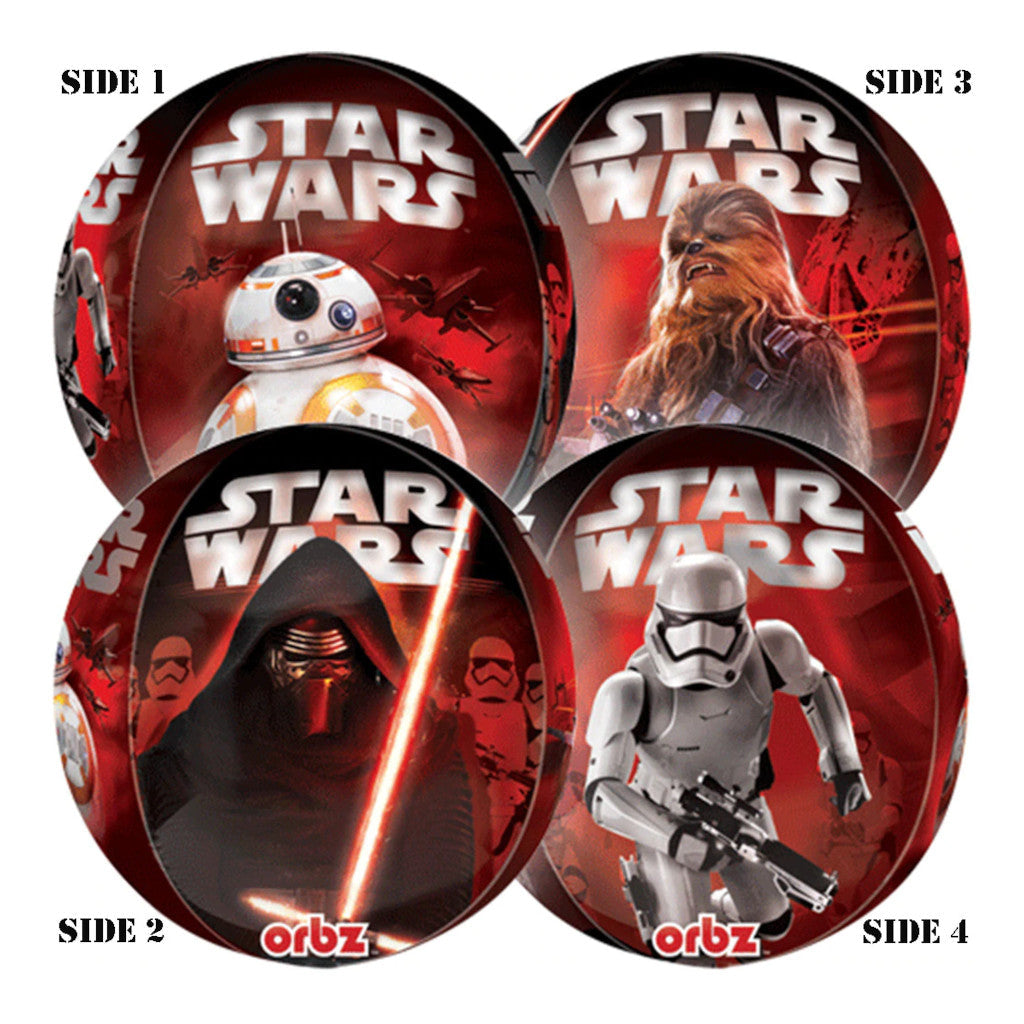 Disney Star Wars See-thru Orbz Balloon