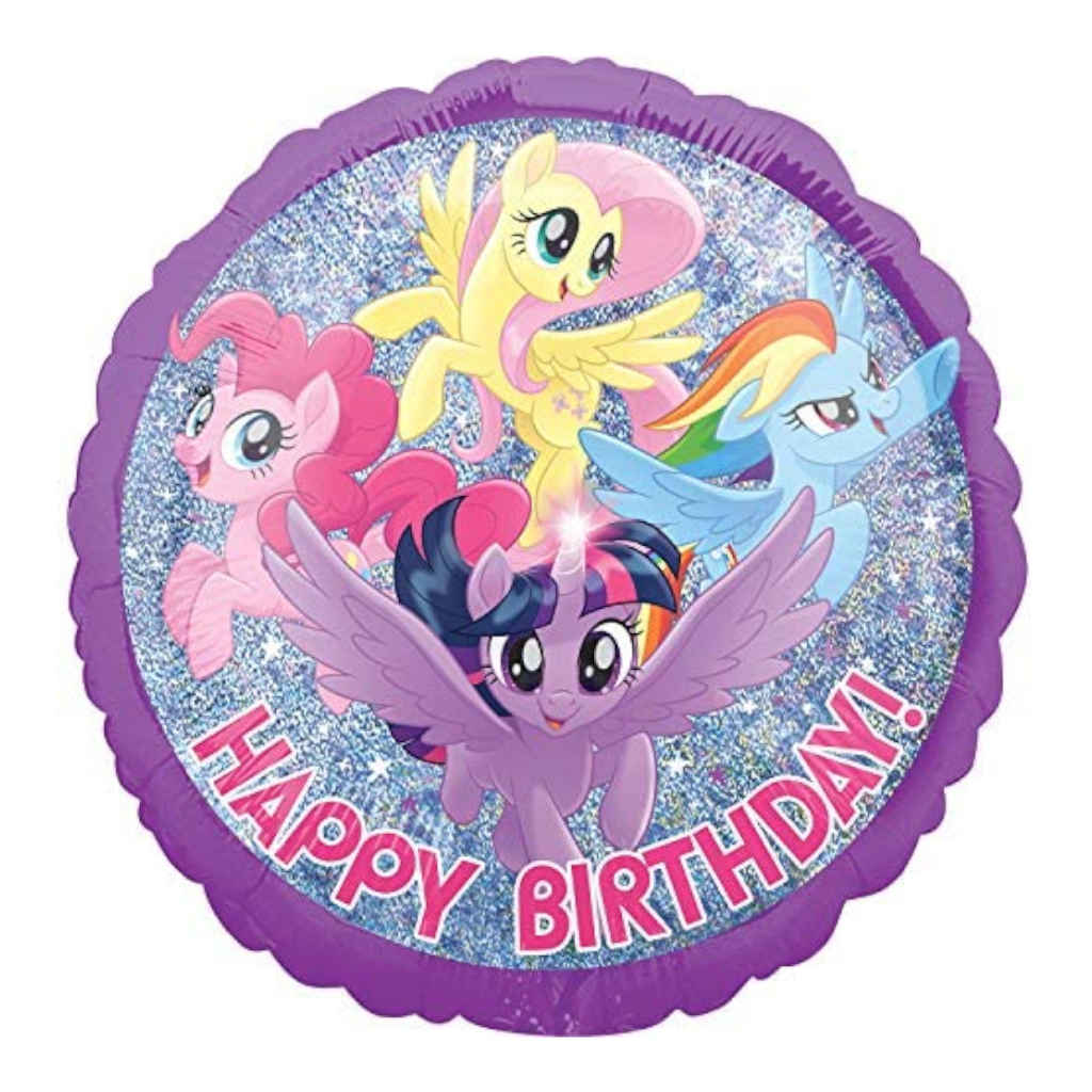 My Little Pony Happy Birthday Foil Balloon 18in