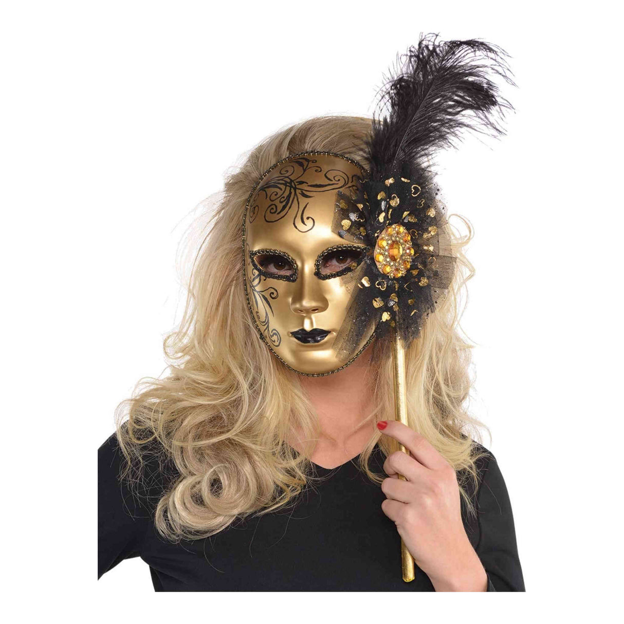 Gold Venetian Mask