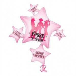 Party Posse SuperShape Foil Balloon 32in x 35in (81cm x 89cm)