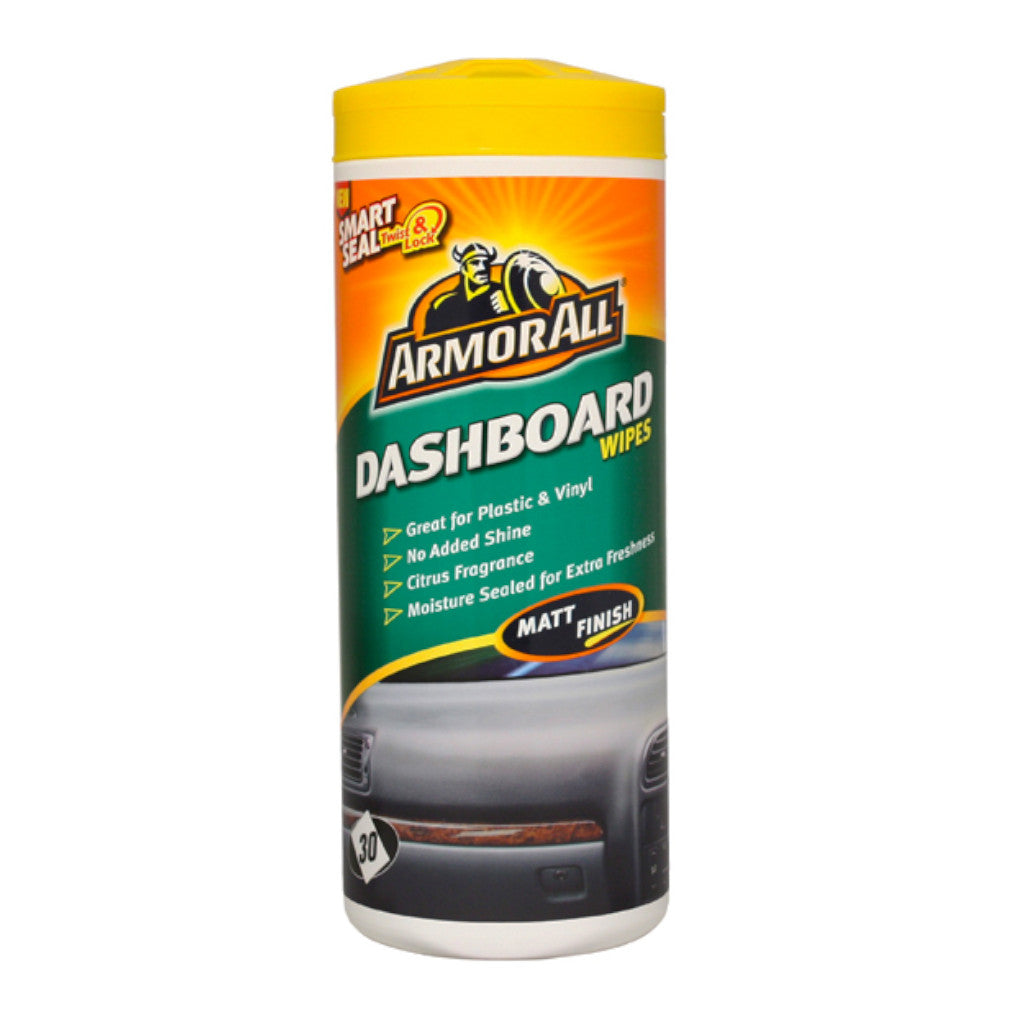 Armor All Matt Finish Dashboard Wipes | 30 Pack