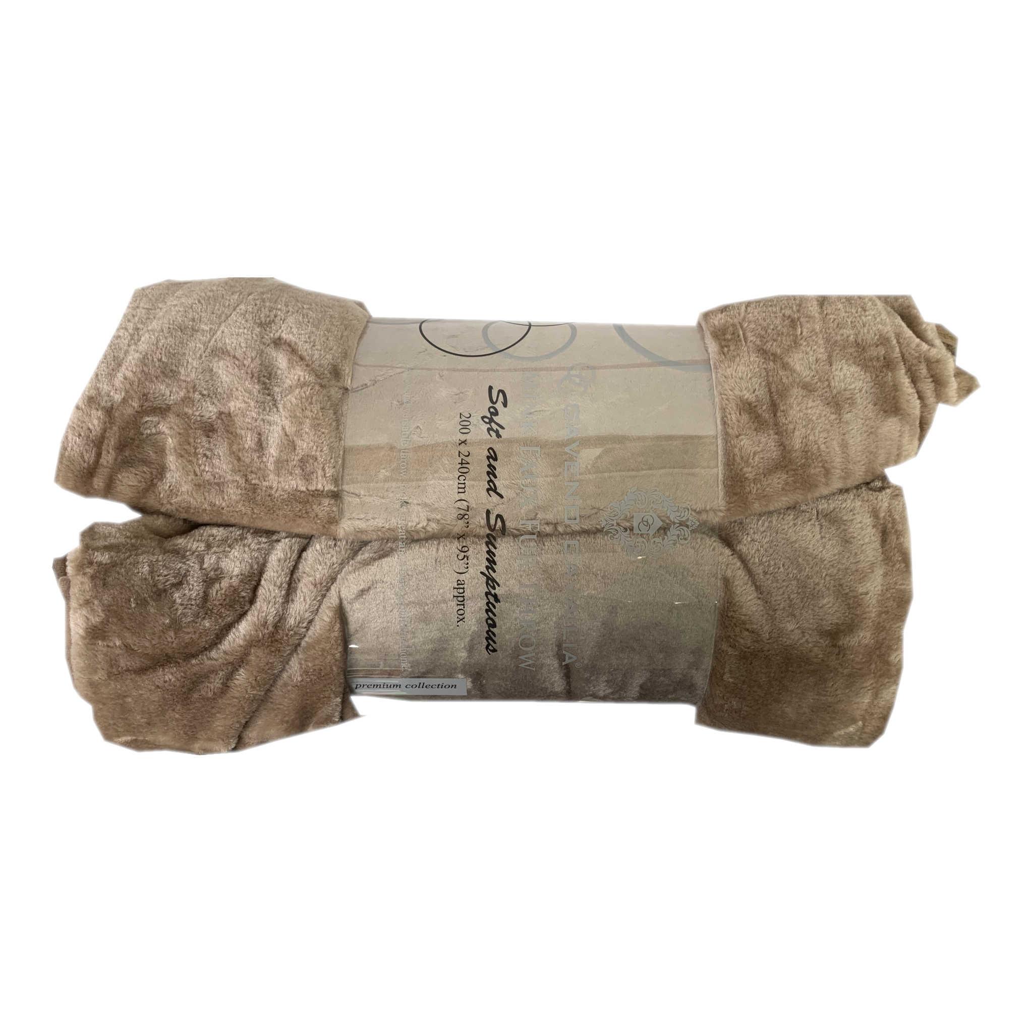Fur Throw Mink | 200 x 240cm