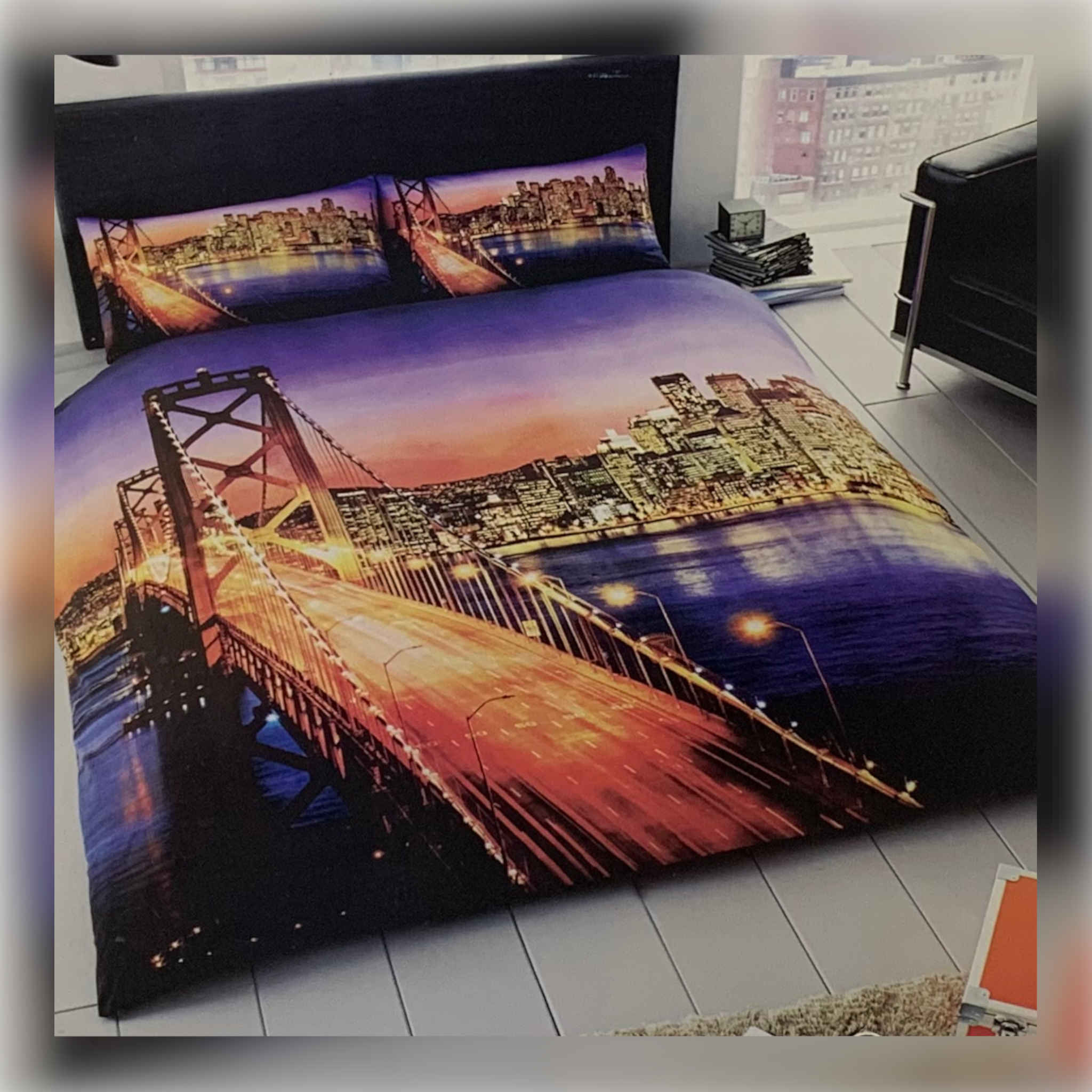 Gaveno Cavailia Printed Duvet Set San Francisco | King | Multicolour