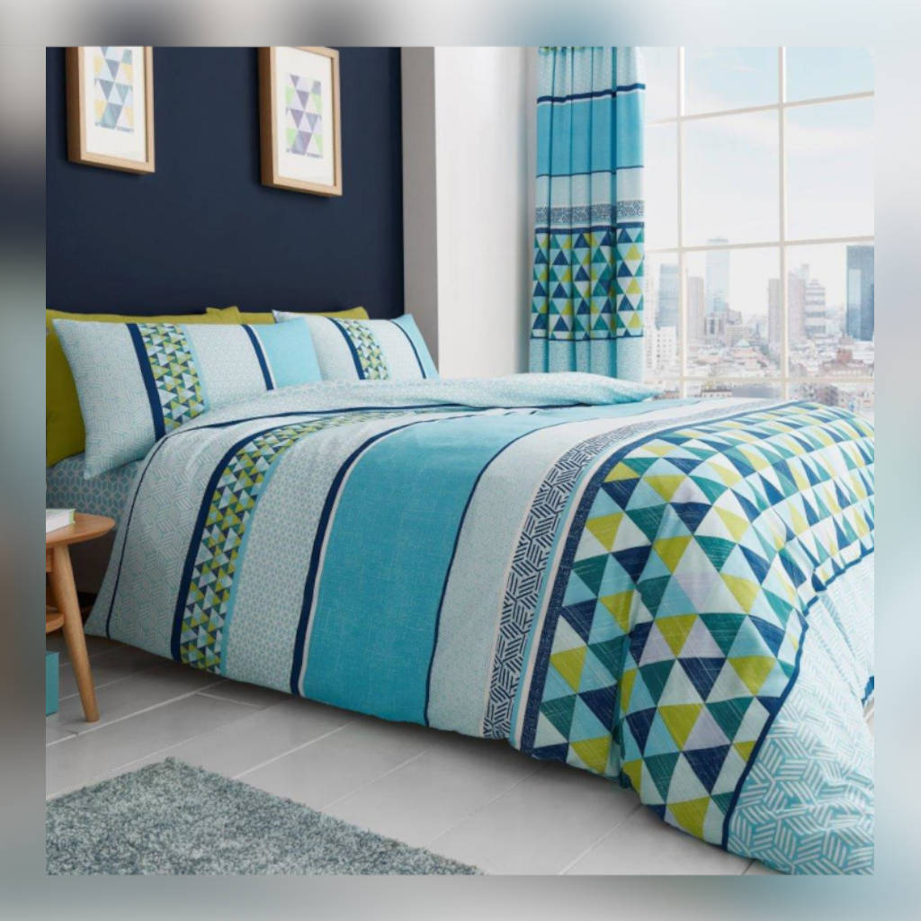 Gaveno Cavailia Printed Duvet Set Madison | King | Teal