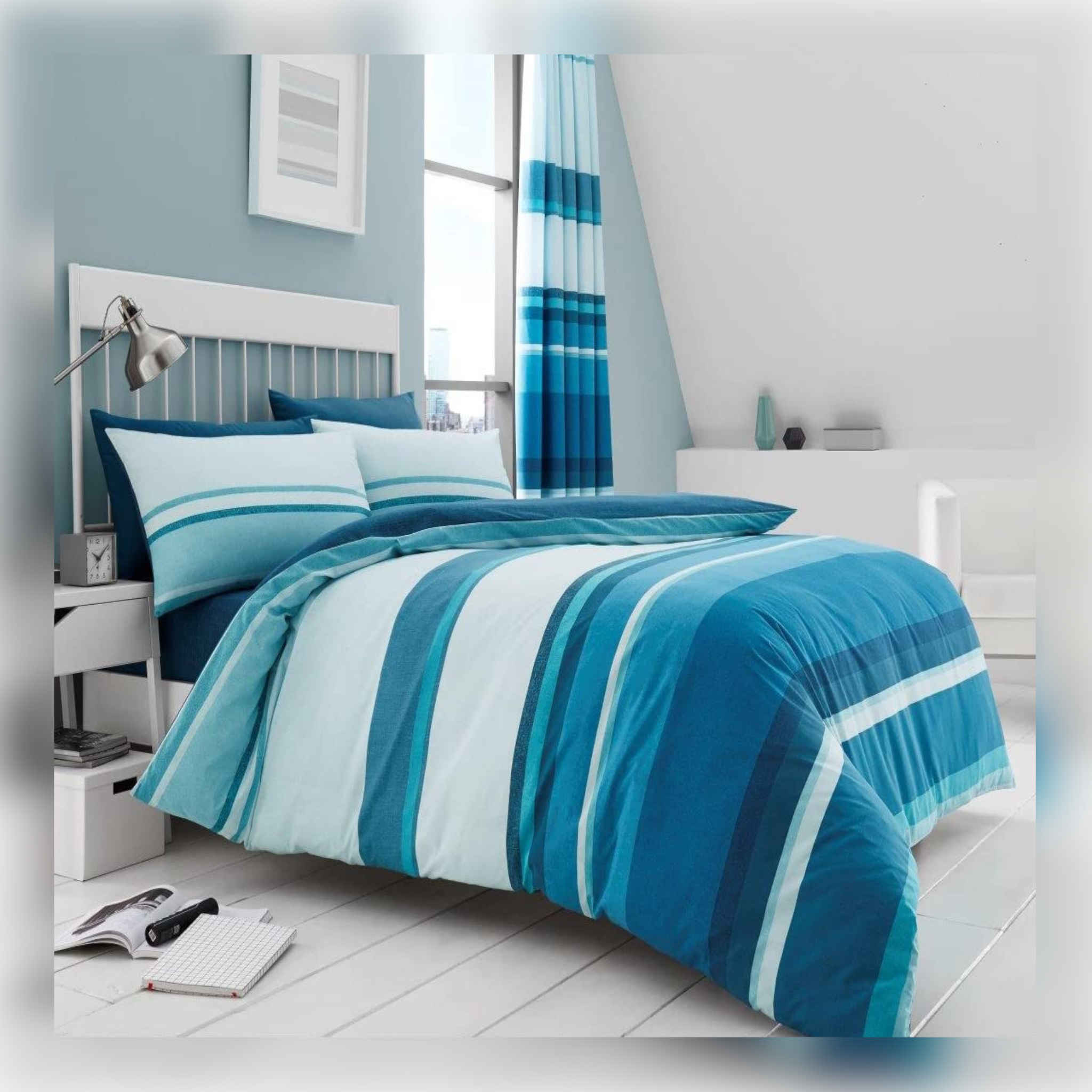 Gaveno Cavailia Printed Duvet Set Andrea | Double | Teal