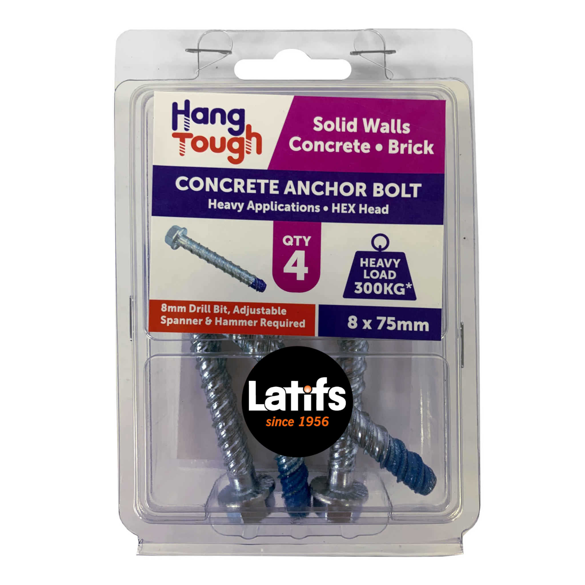 HT Concrete Bolt Anchor | 8.0 x 75mm