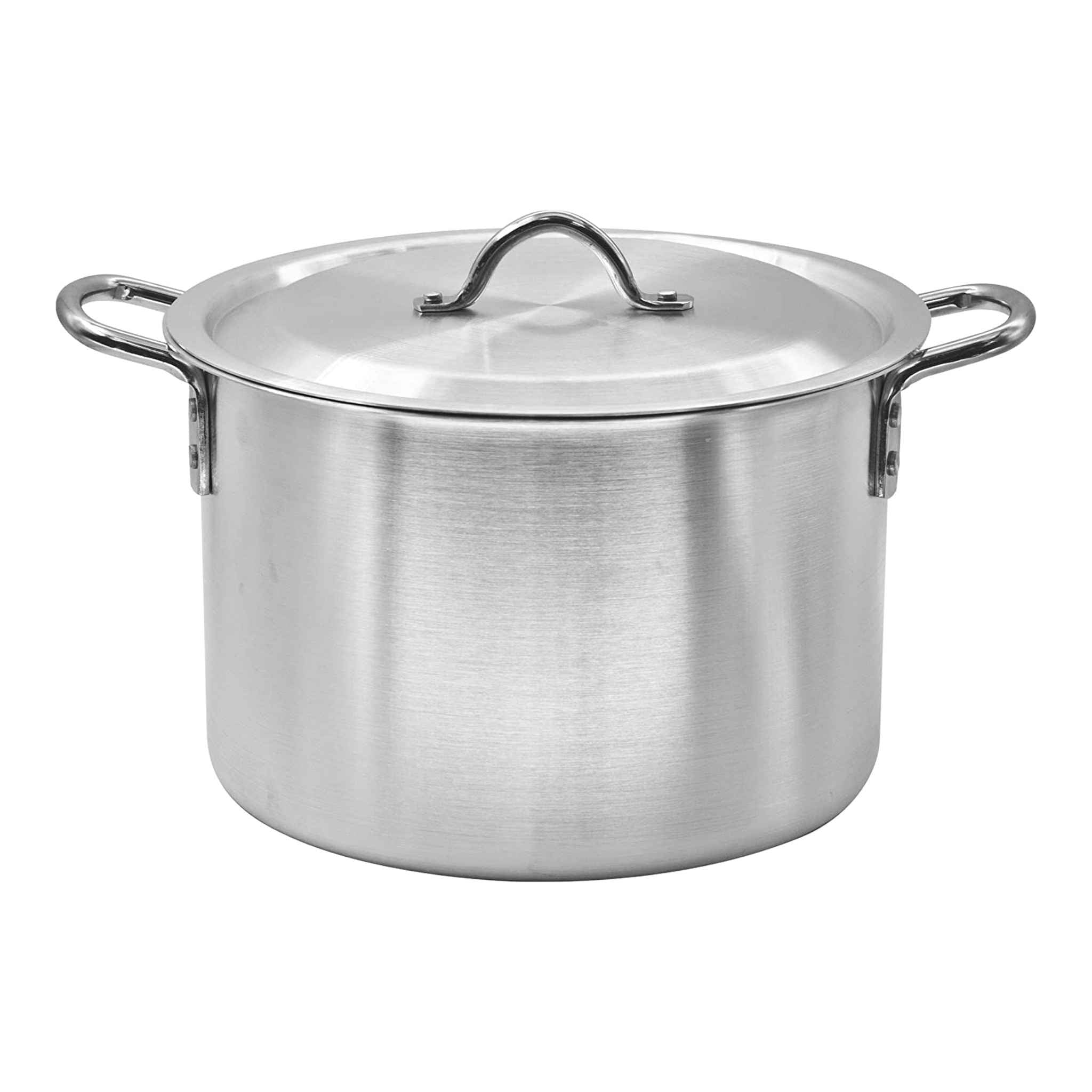 Taurus Aluminium Casserole Dish with Lid | 28cm | 10L
