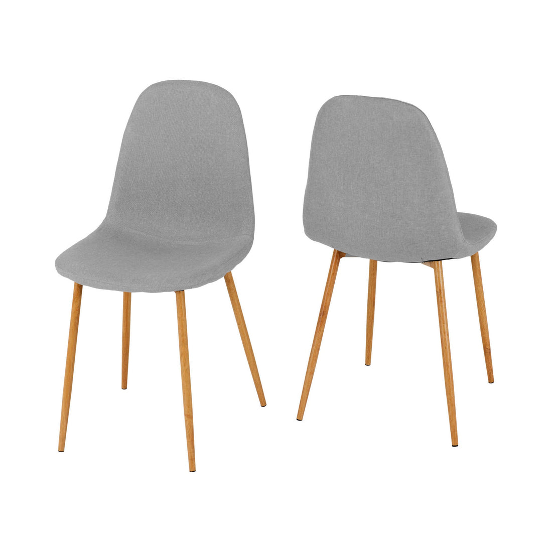 Barley Chair (Grey Fabric) | Set of 4