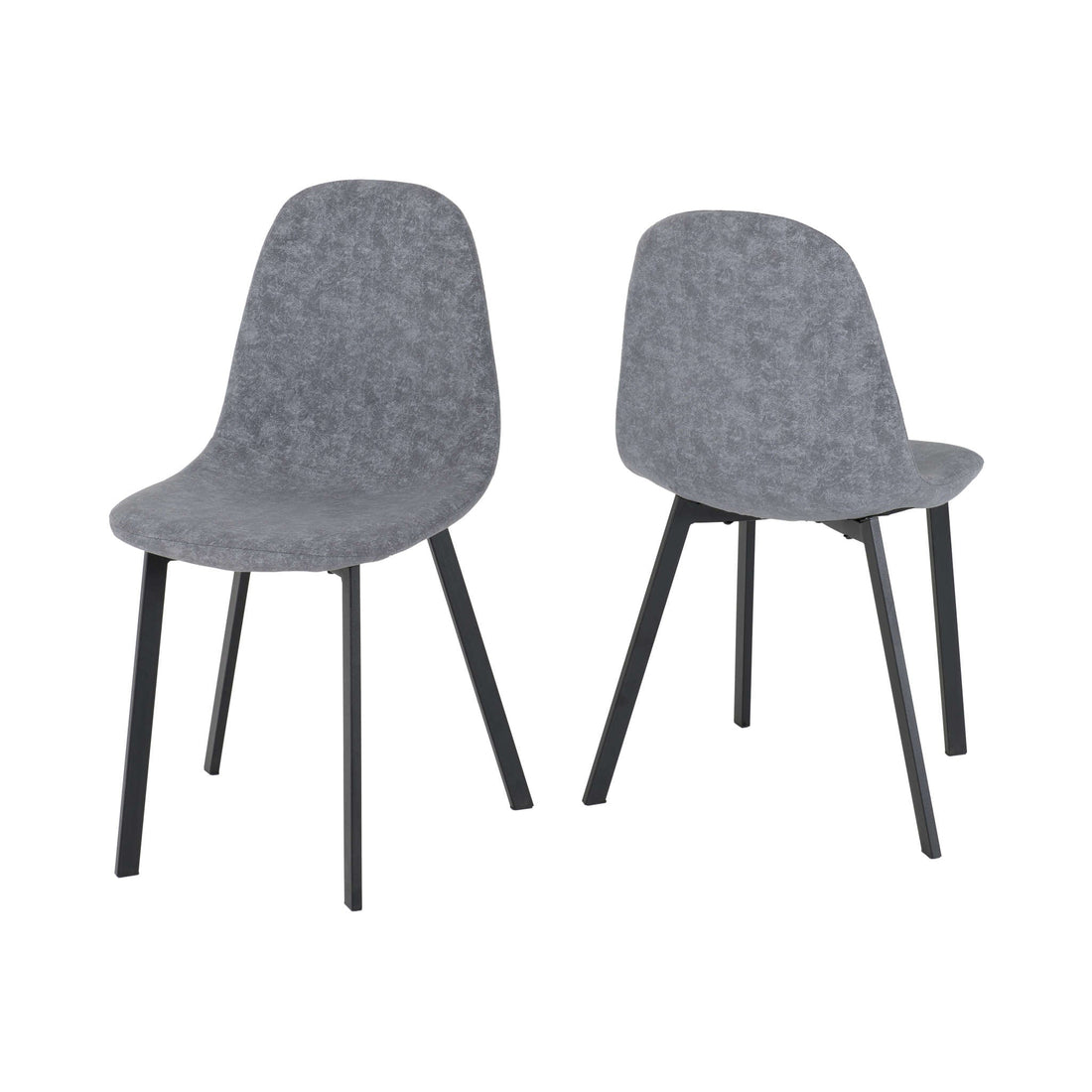 Berlin Chair (Dark Grey Fabric) | Set of 4