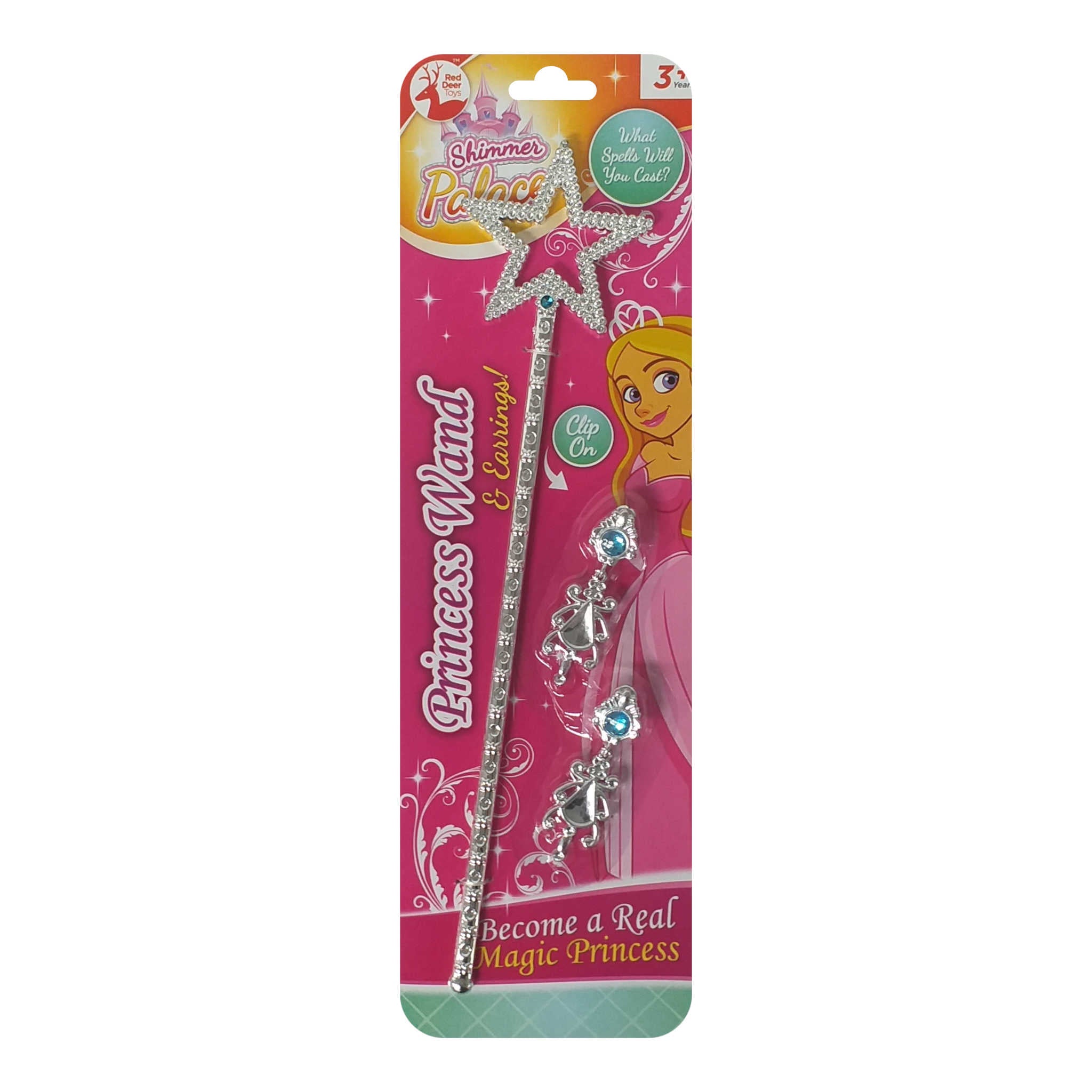 Princess Wand & Earrings | 3 Pieces