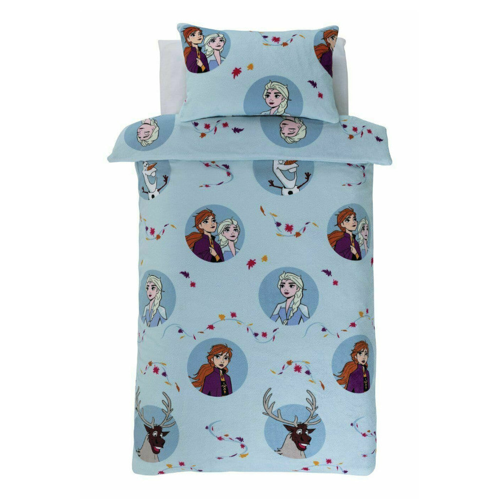 Disney Frozen II Teddy Fleece Double Duvet Set