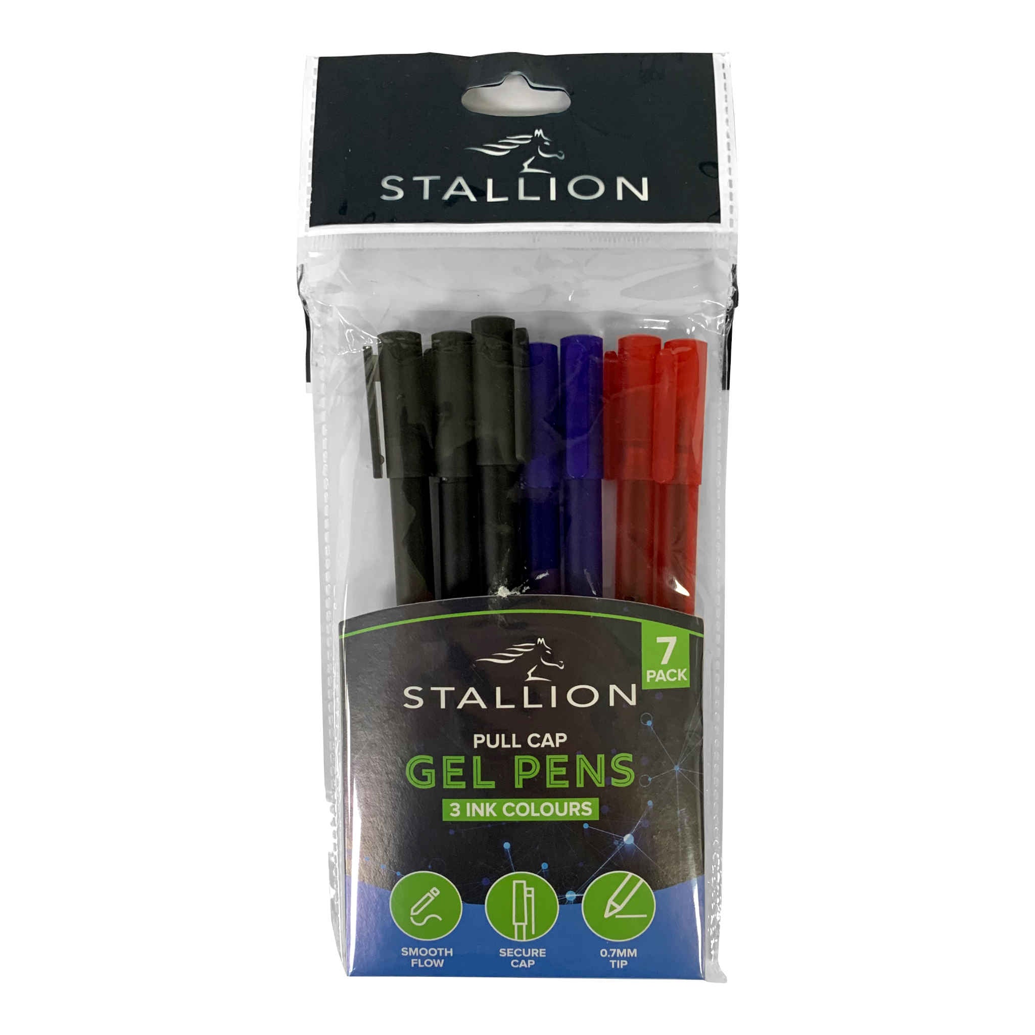 Gel Pens | Assorted | 7 Pack