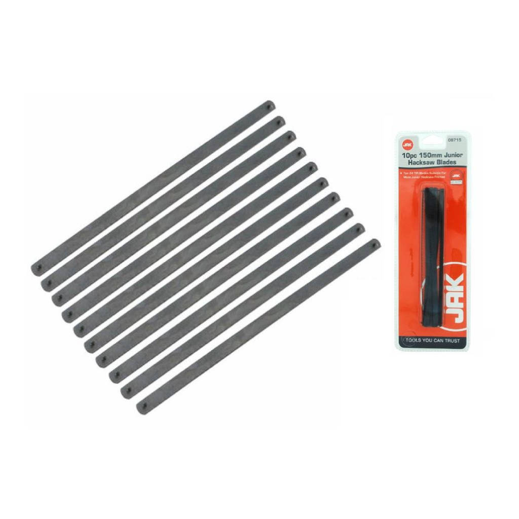 10pc 150mm Junior Hacksaw Blades