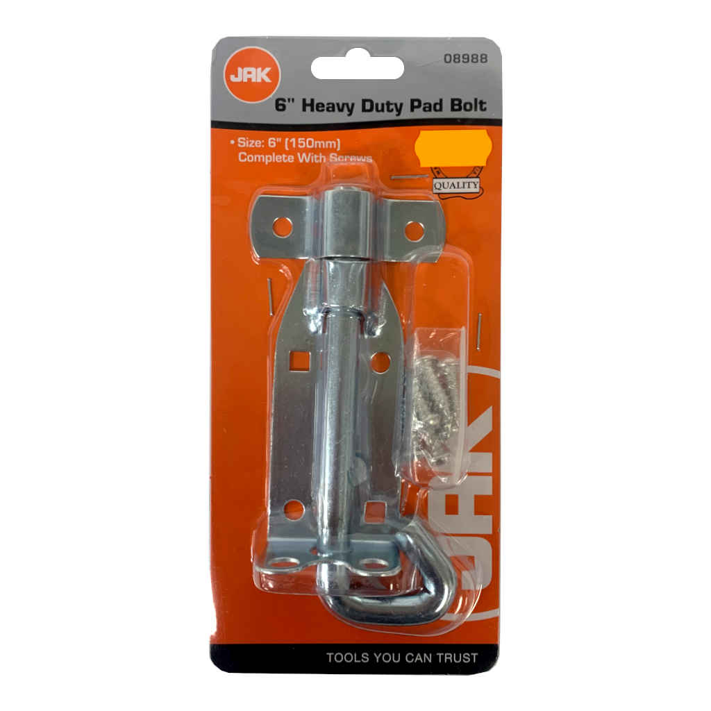 6" Heavy Duty Pad Bolt