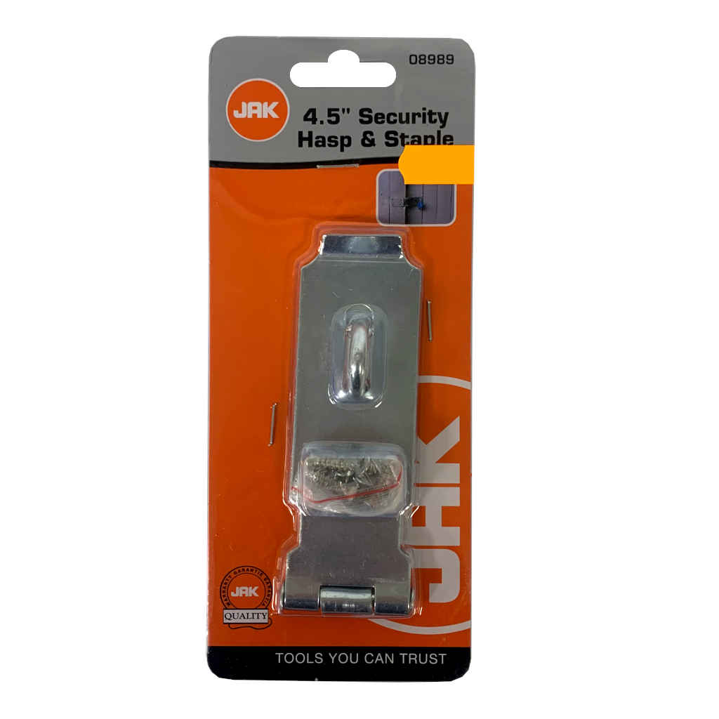 Security Hasp & Staple | 4.5 inch