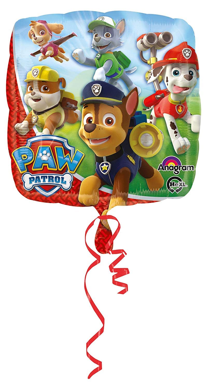 Paw Patrol Square Foil Balloon 18"