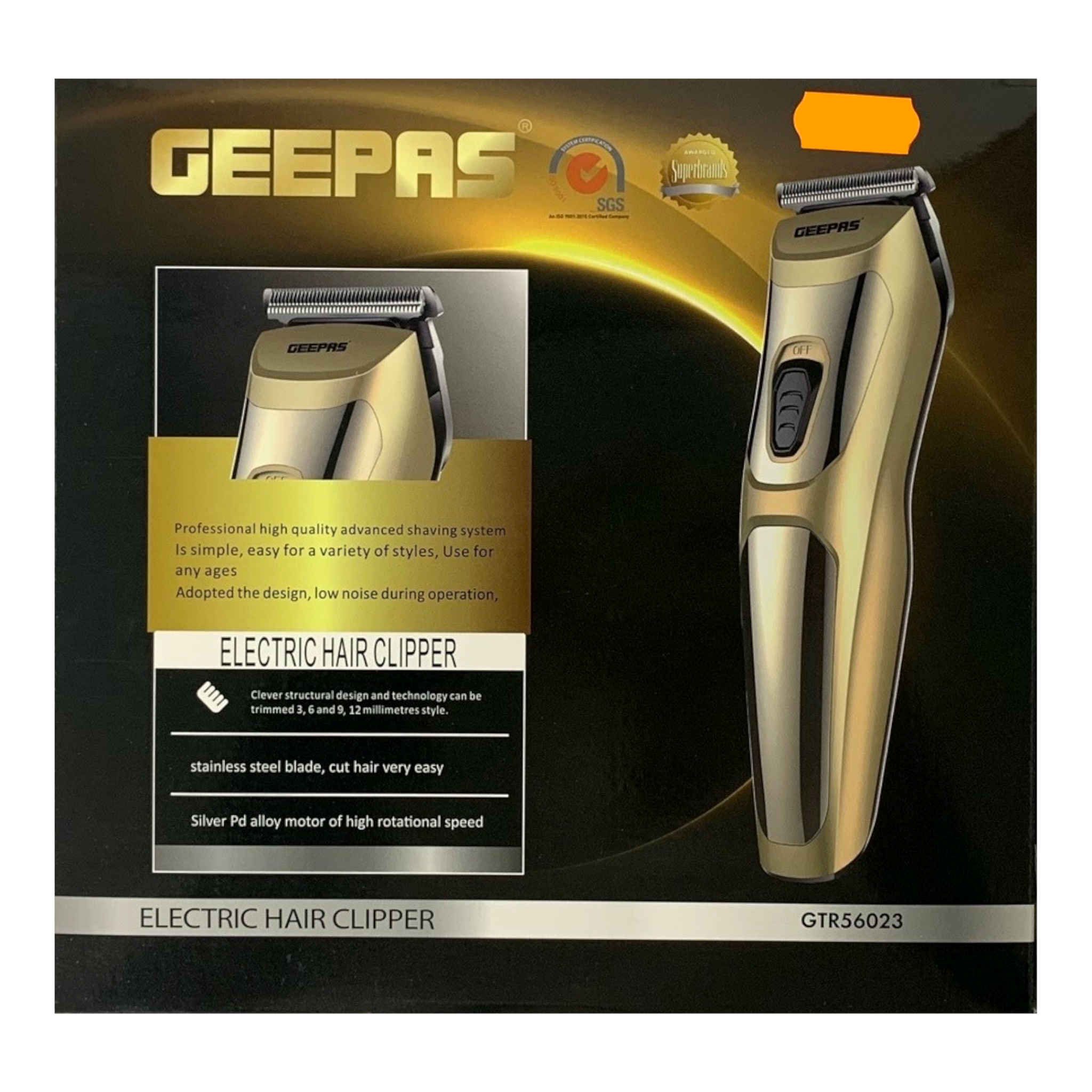 Geepas Electric Hair Clipper