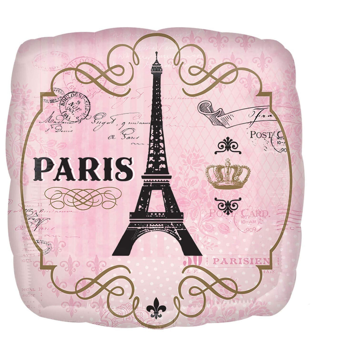 Paris Foil Balloon 17in (43cm)