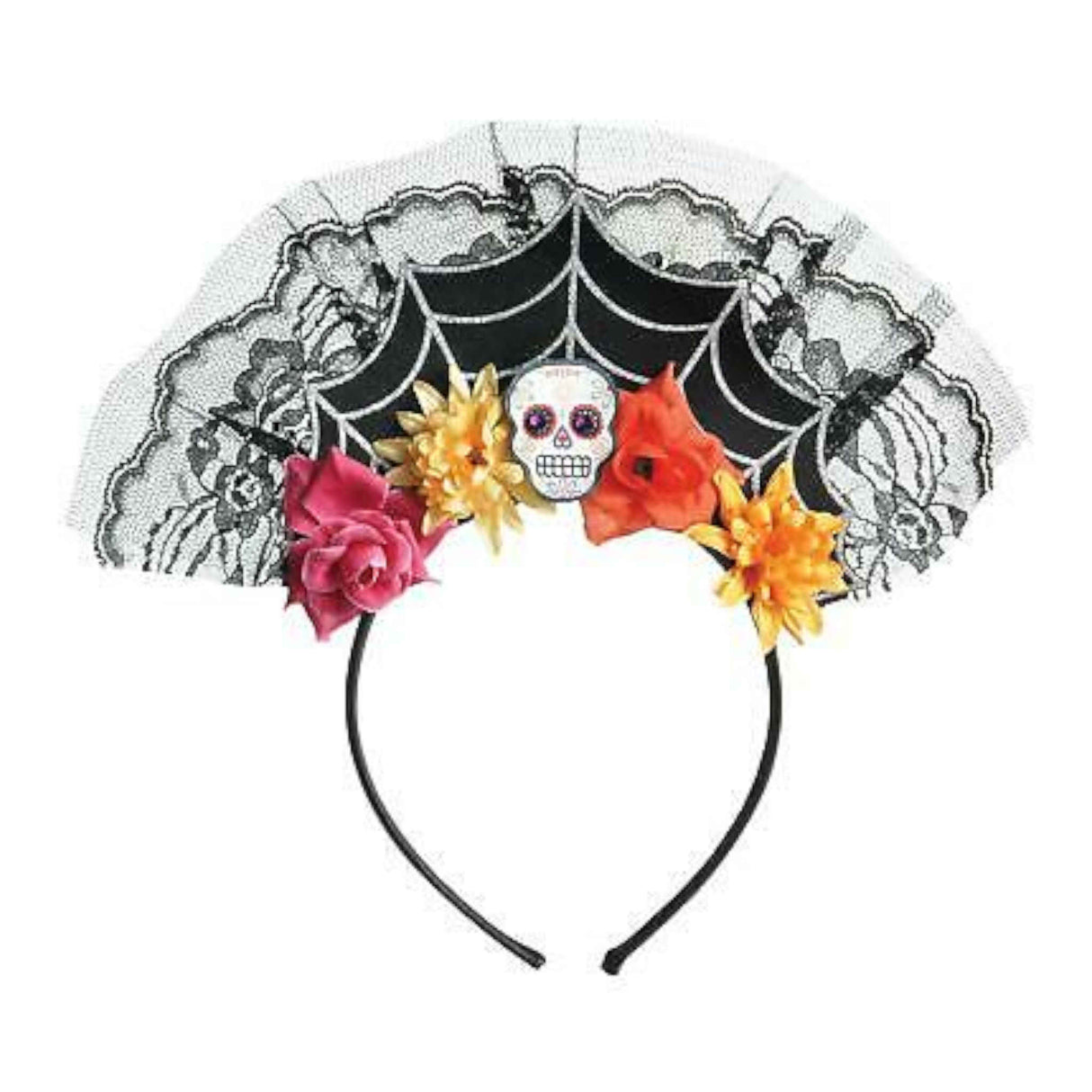 Day of the Dead Tiara Headband