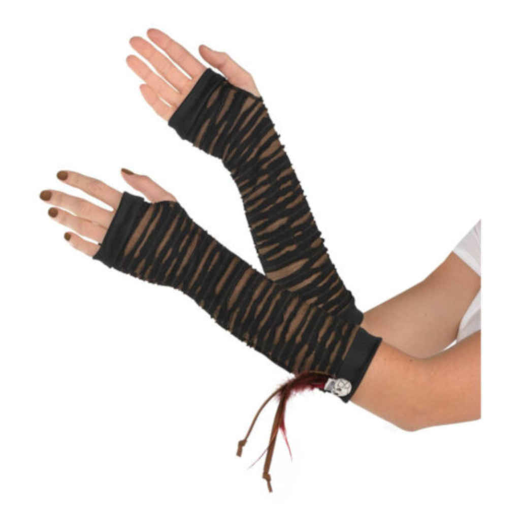 Witch Doctor Fingerless Gloves