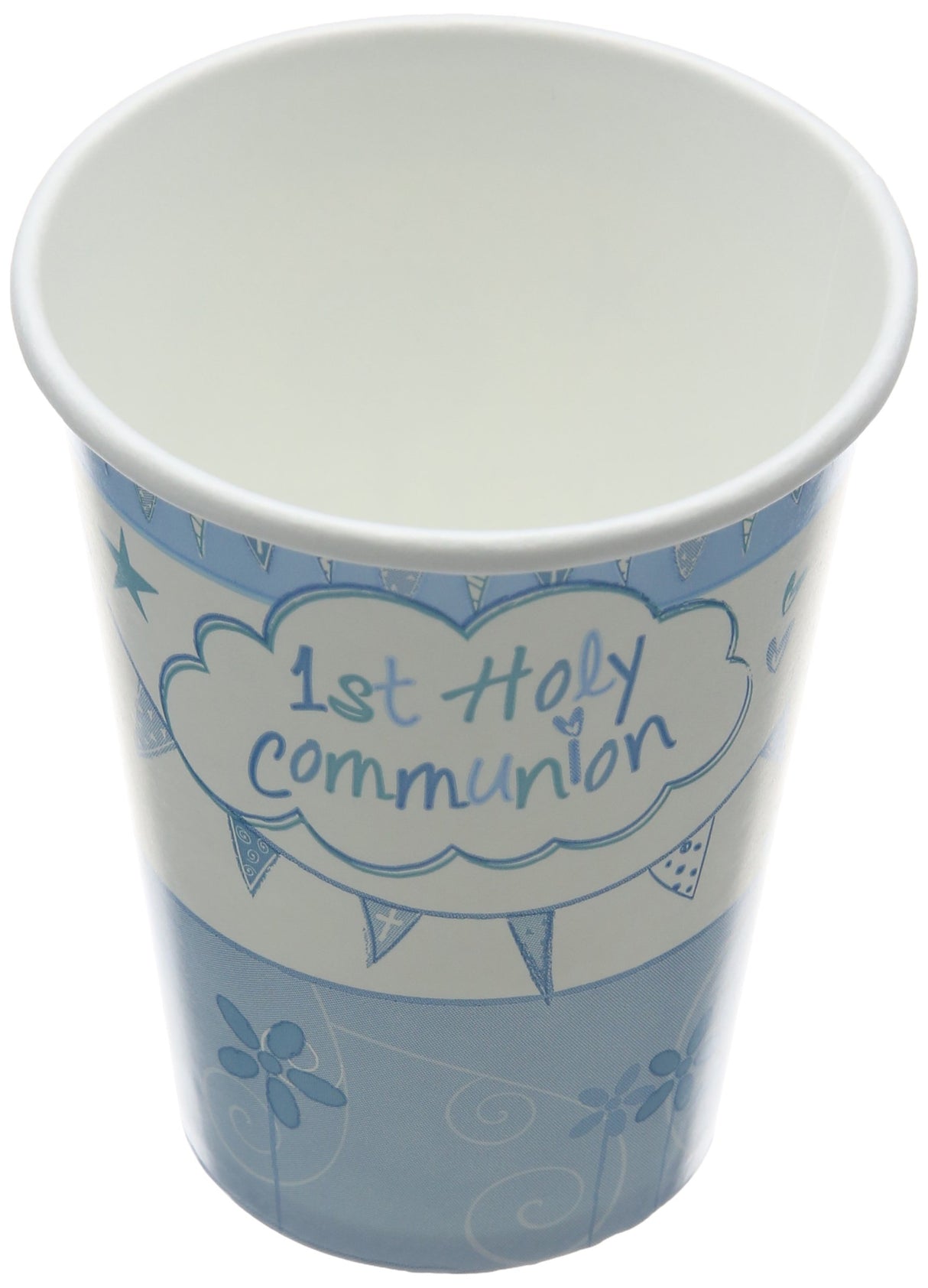 1st Holy Communion Church Cup | Blue | 266ml | 8 Pack