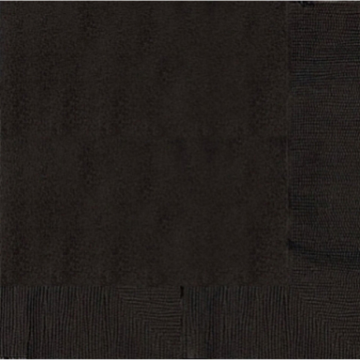 40 cm 2-Ply Dinner Napkins Black Jet