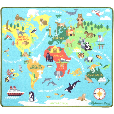 Melissa & Doug Travel Mat Around the World