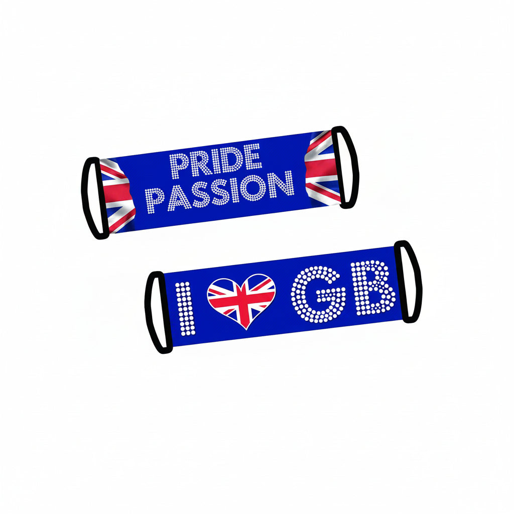 Union Jack Expandable Fan Banner