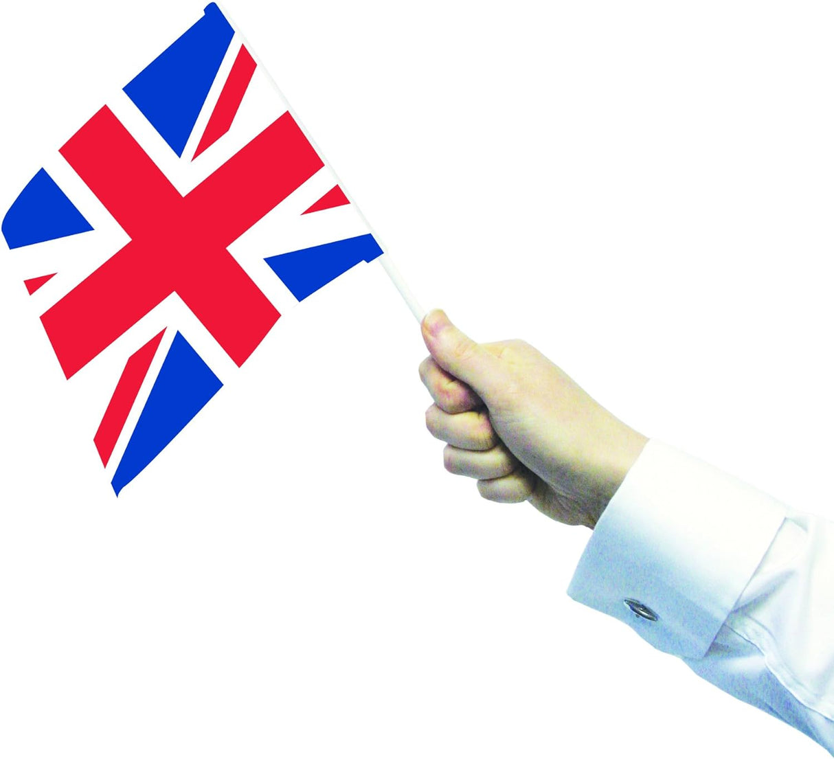 Union Jack 6 Waving Flags