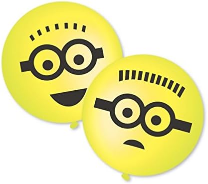 2 Minions Punch Balls Latex Balloons