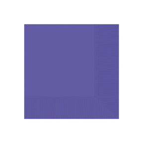 Dinner Napkins Purple 2ply 20pk