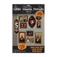 Halloween Gothic Mansion Portraits Vinyl Wall Decoration - 2 Panels