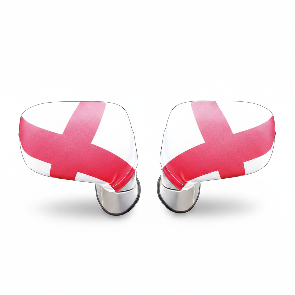 England Car Wing Mirror Covers 2 Pack