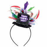 Deluxe Headband Happy New Year Hat 1pc