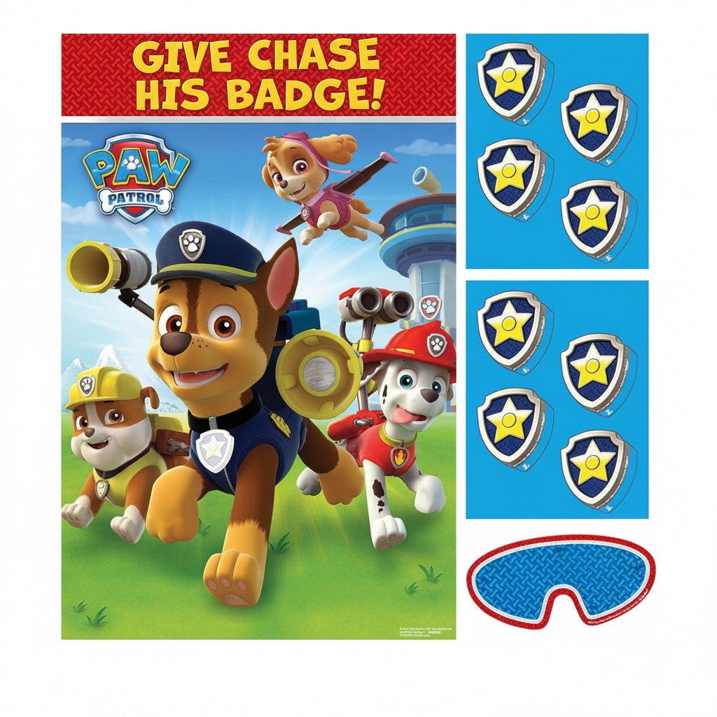 Nickeldeon Paw Patrol Party Game for 2-8 Player