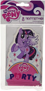 My Little Pony 8 Party Invitation Cards