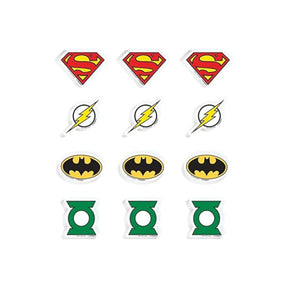 DC Comics Justice League Erasers 12pcs