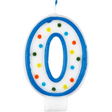 Number  Polka Dot Birthday Candles
