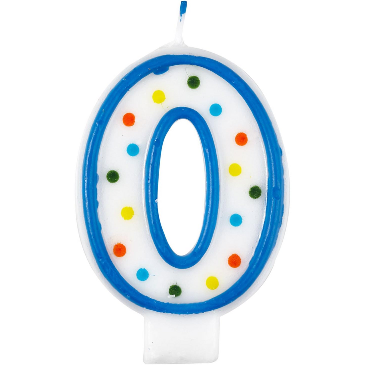 Number  Polka Dot Birthday Candles