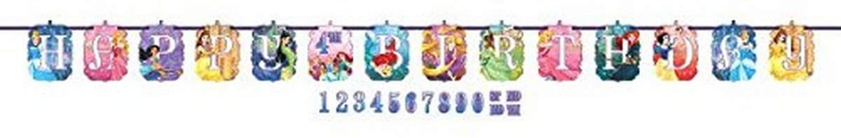 Disney Princess Girls Jumbo Letter Banner Kit