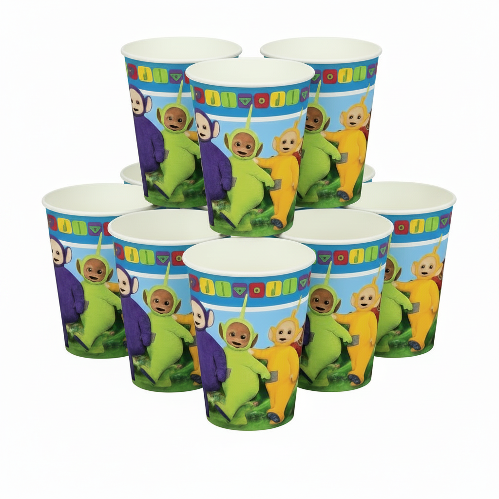 Teletubbies Paper Cups – 8 Pack