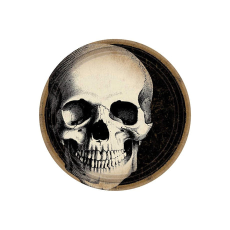 Skull Paper Plates 8 Pack
