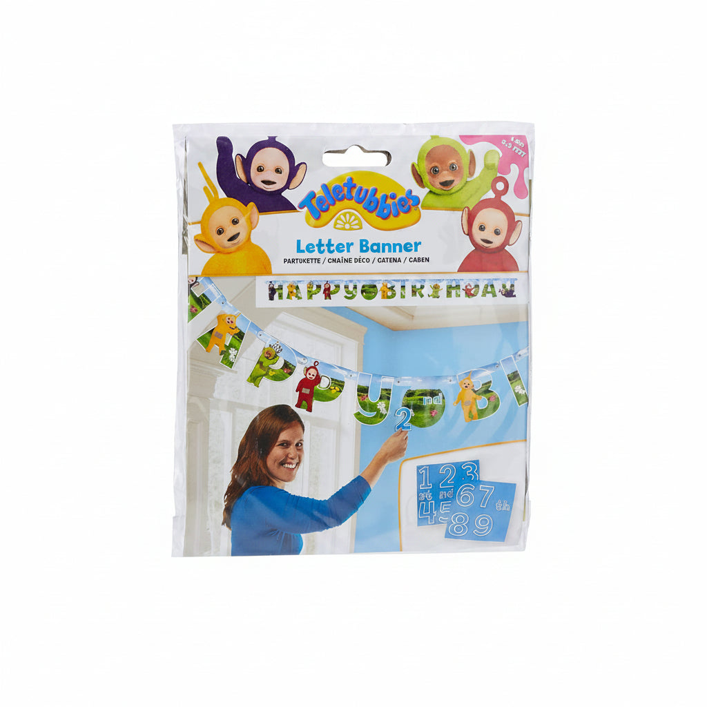 Teletubbies Letter Banner 5.3ft