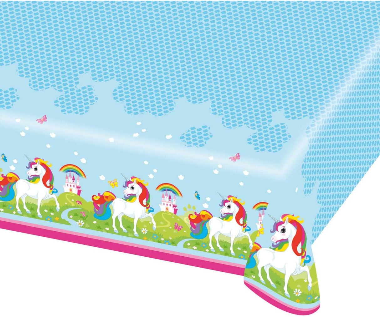 Unicorn Plastic Tablecover 1.80mx1.20m