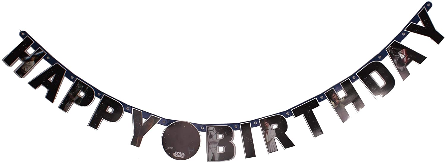 Disney Star Wars Add An Age Letter Banner