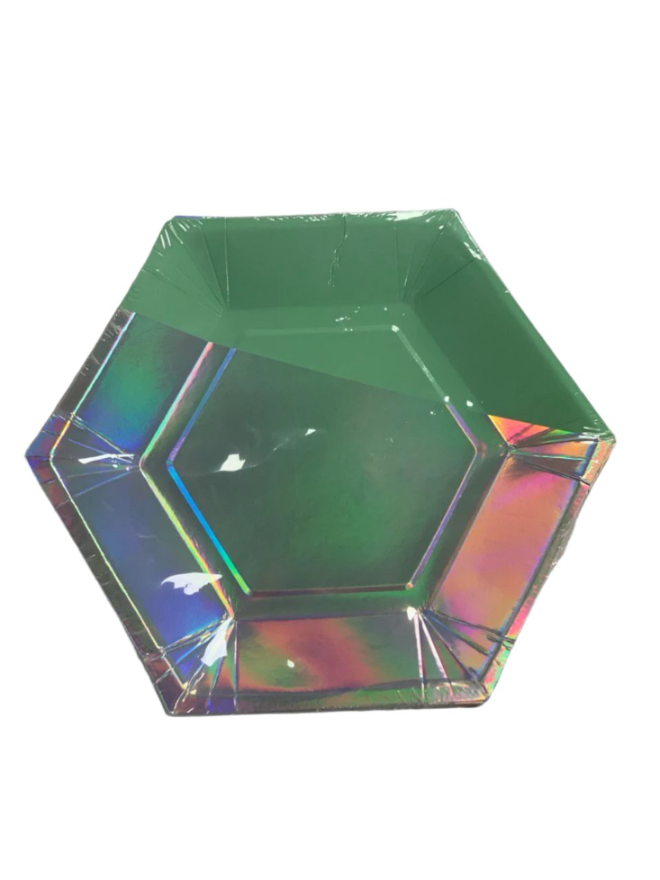 Hexagon Paper Plate 8 Pack