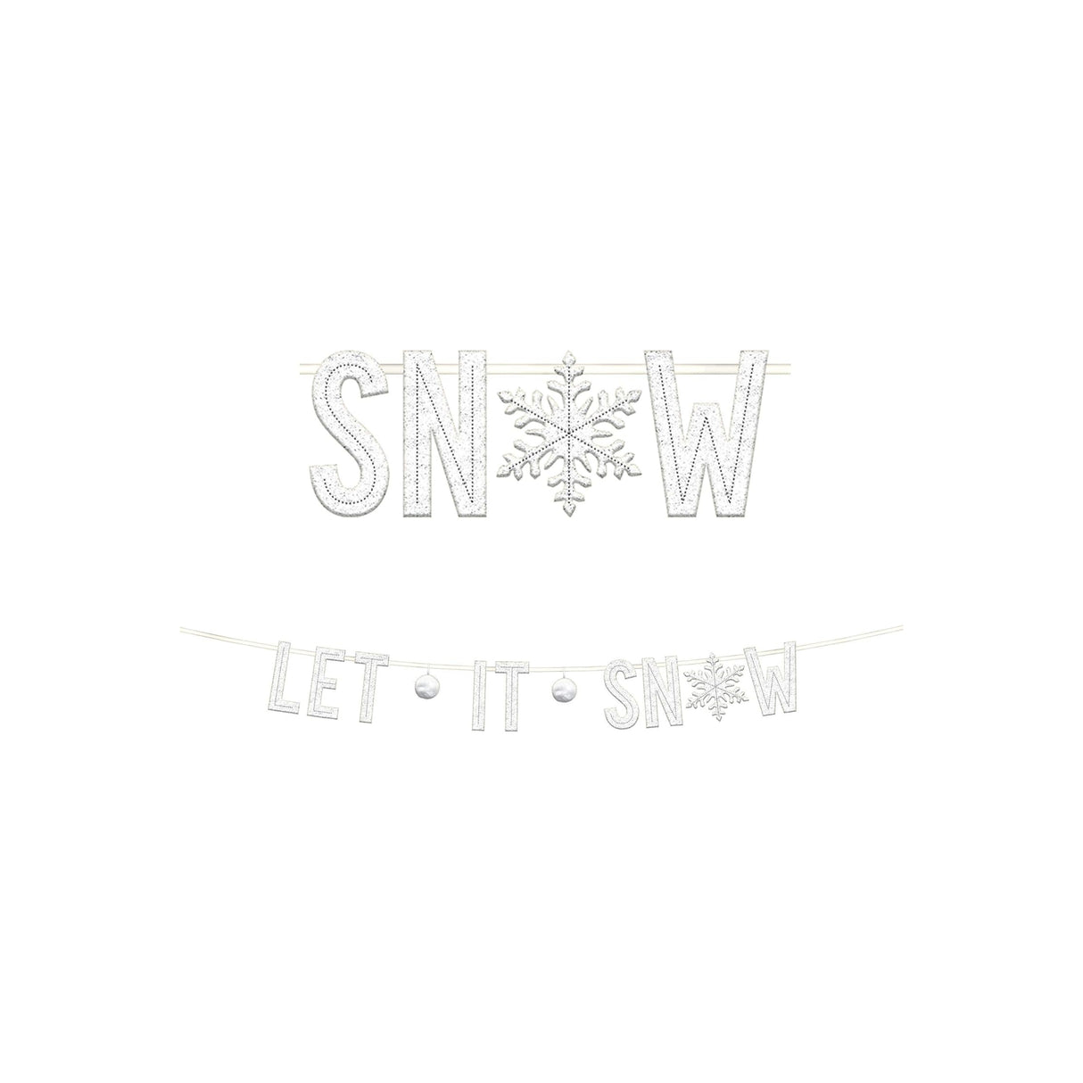 Christmas Banner Let it Snow