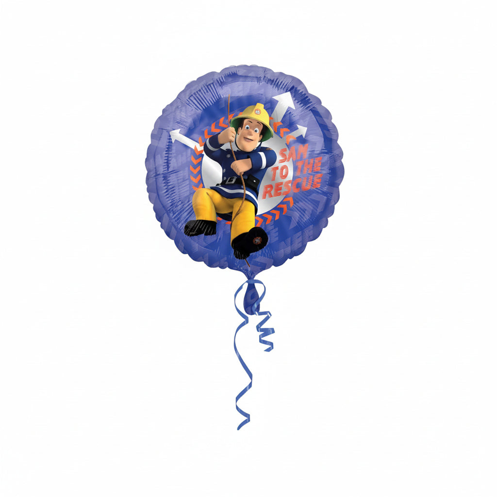 Fireman Sam One Sided Standard Foil Balloon
