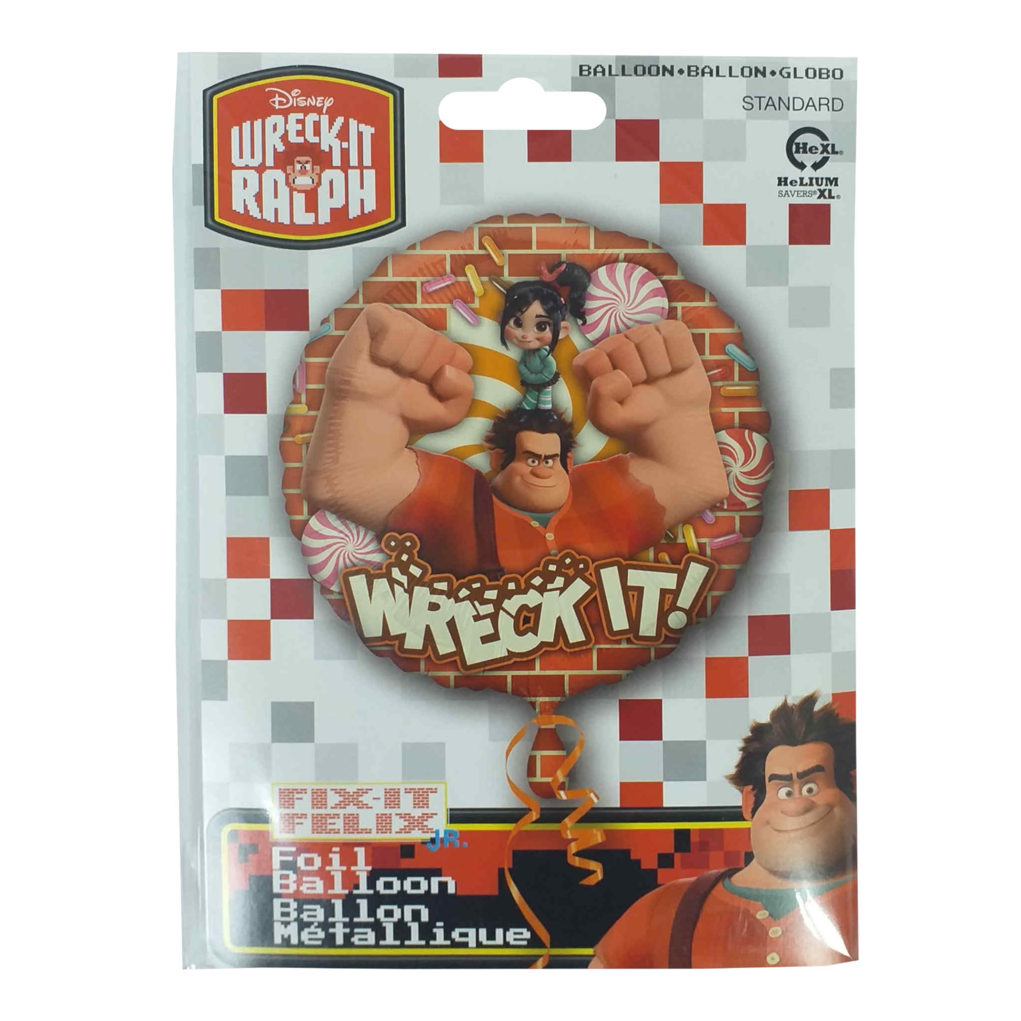 Disney Wreck-it Ralph 17 Inch Foil Balloon – Party Decoration