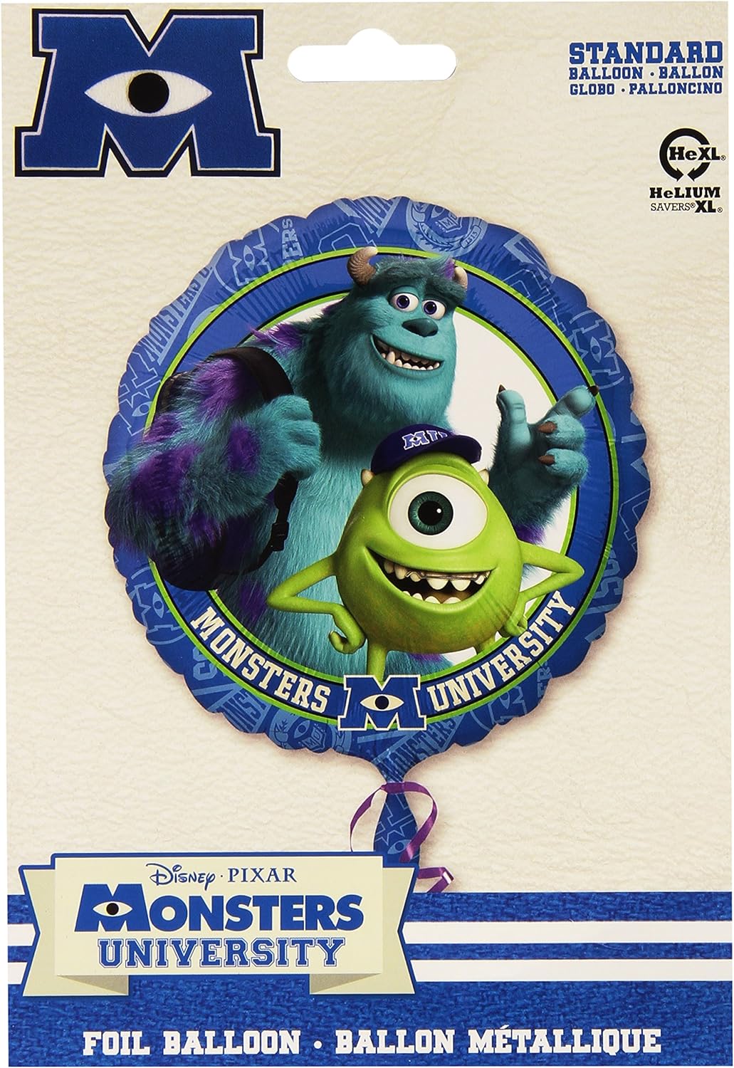 Disney Pixar Monsters University Foil Balloon 17in 43cm